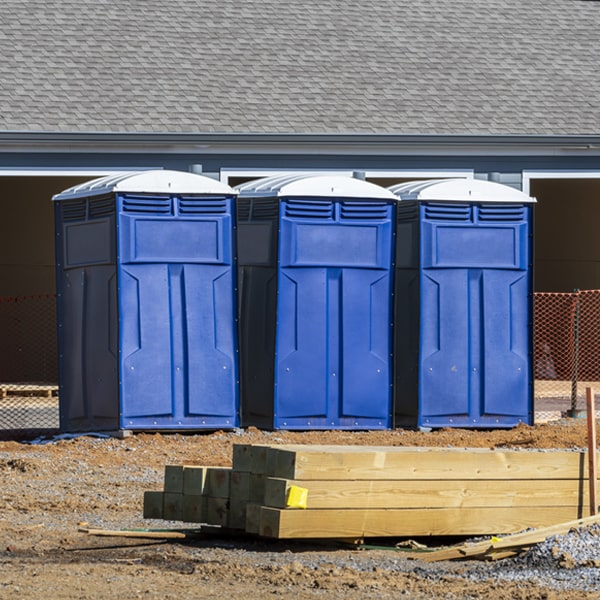 do you offer hand sanitizer dispensers inside the portable toilets in Boyne Valley Michigan